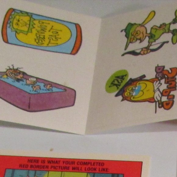 Vintage Nick Toons Tattoos #3 of 12 Sheets 1993 - Picture 4 of 4